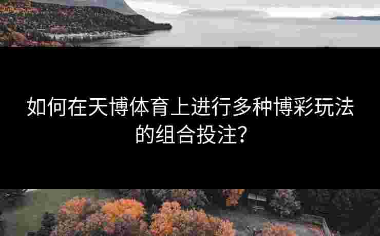 如何在天博体育上进行多种博彩玩法的组合投注? 如何在天博体育上进行多种博彩玩法的组合投注?