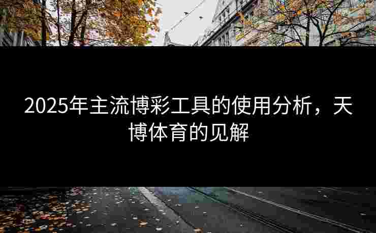 2025年主流博彩工具的使用分析，天博体育的见解